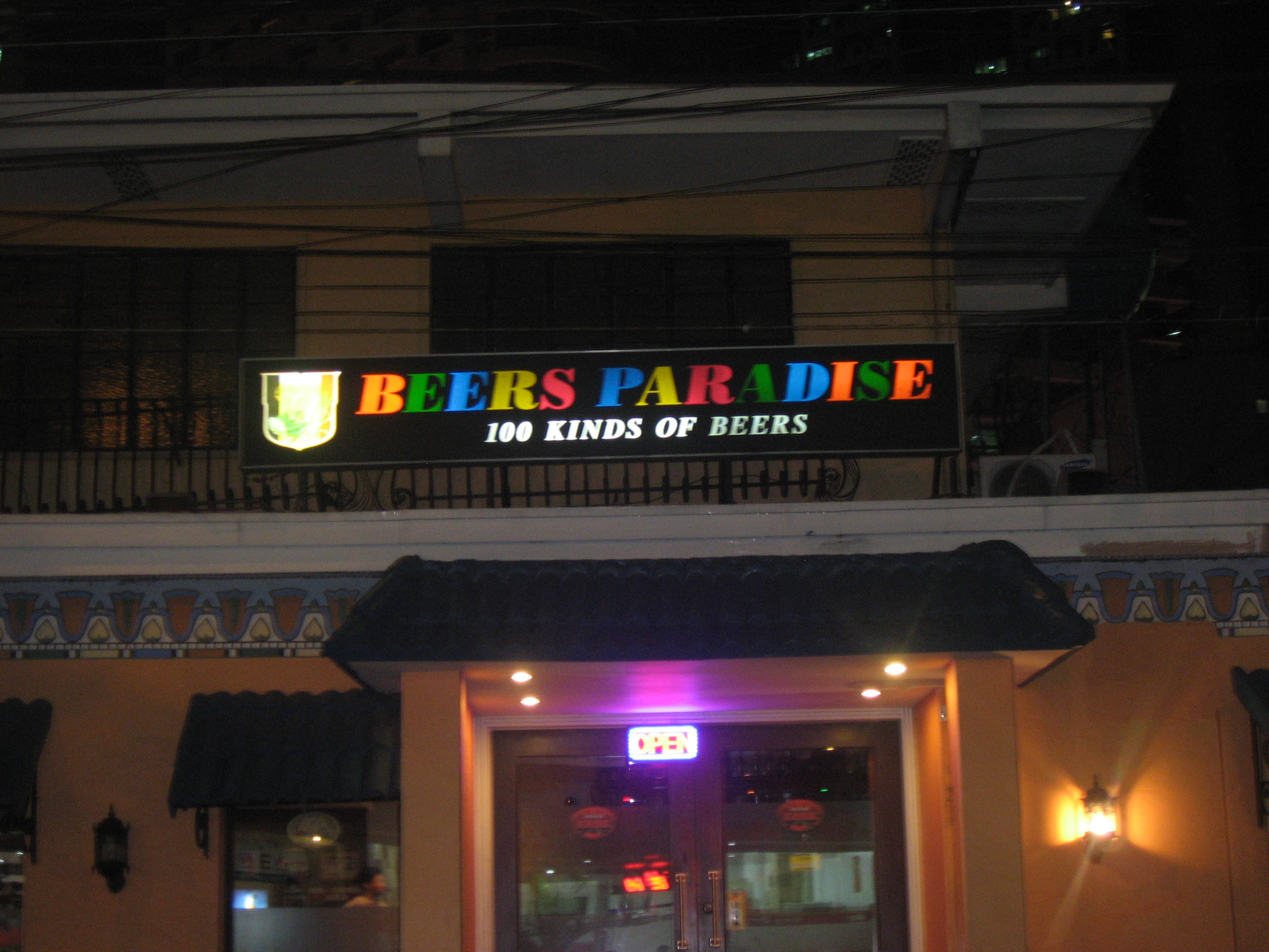 Beers Paradise Makati 100 different beers When In Manila