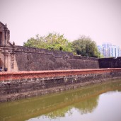 Entering Fort Santiago