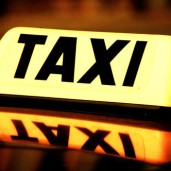 Taxi cab sign