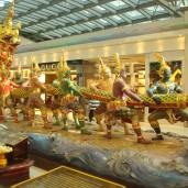 Tableau in the Suvarnabhumi Int'l Airport