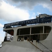 LOGOS HOPE DOCKED IN PIER 15
