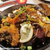 Elias' specialty Pinoy Paella