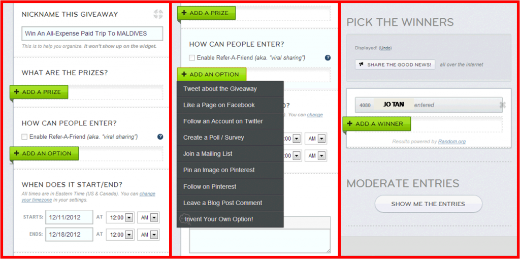 how to make an online raffle contest quick and easy when in manila how to create an online raffle