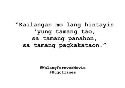 Walang forever explain image