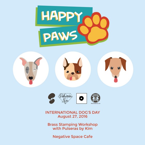 Brass Stamping with Happy Paws on International Dog’s Day