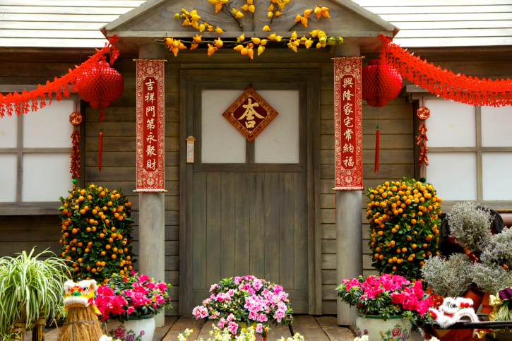 chinese new year house visiting