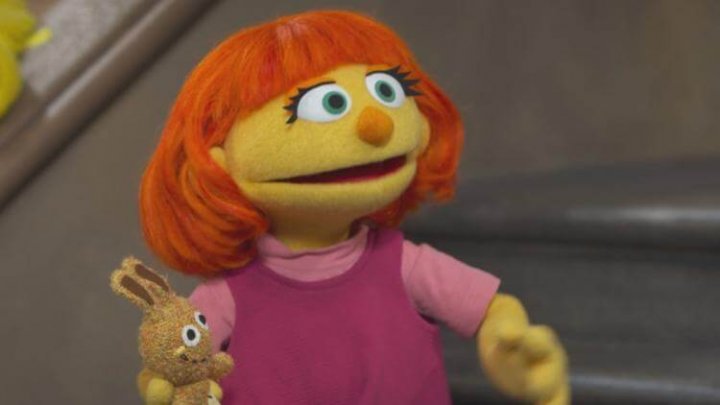 julia from sesame street doll