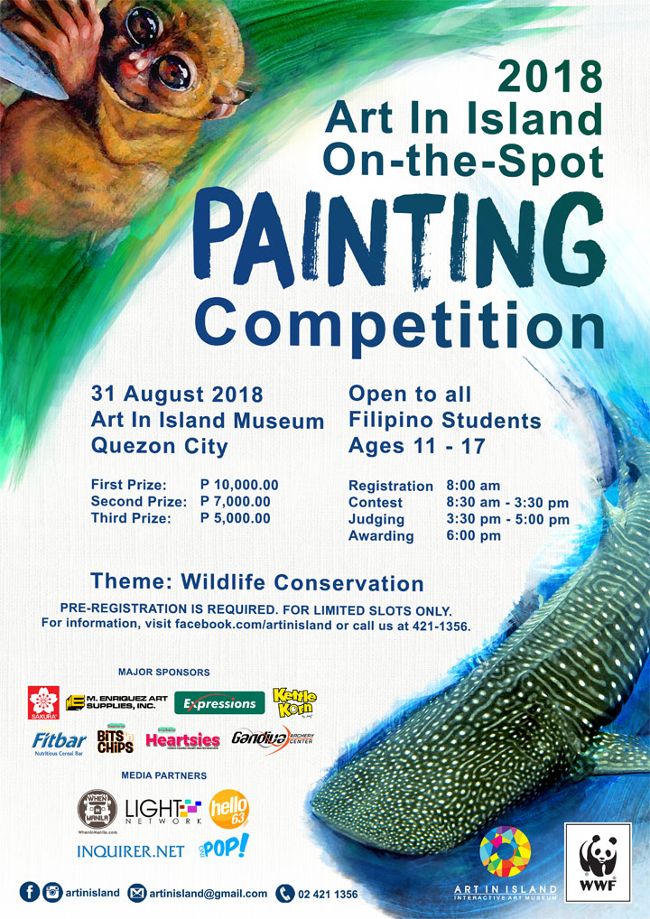 2018 Art In Island Art Competitions OnTheSpot Painting and Mural