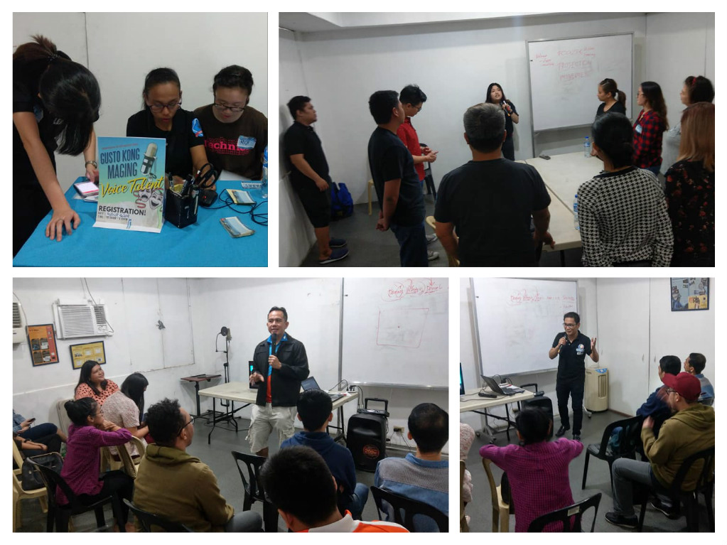 Gusto Kong Maging Voice Talent voice acting seminar