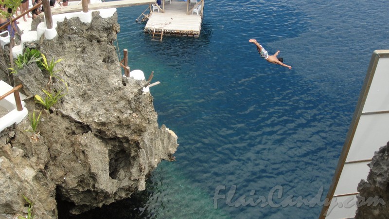 Marc Nelson Cliff Diving WhenInManila WhenInBoracay Boracay