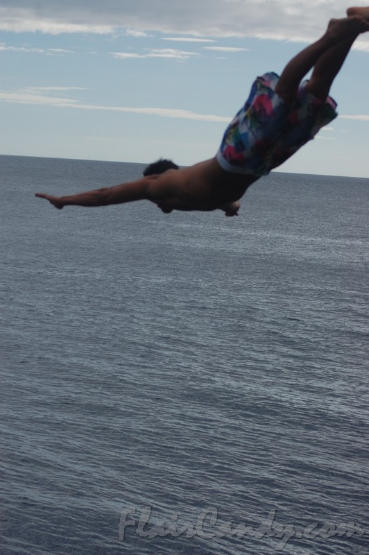 Cliff Diving at Boracay April 26 24