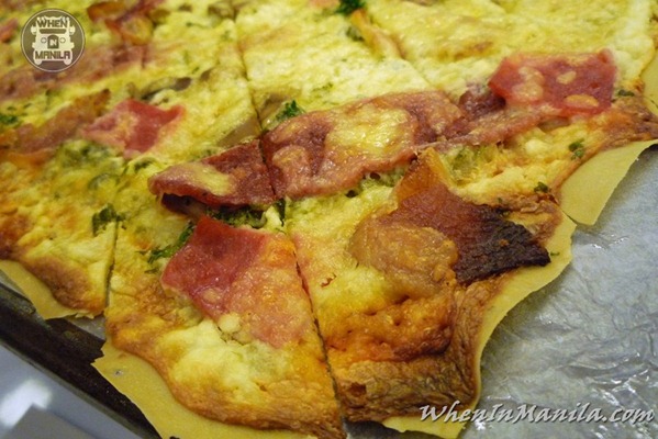 When In Manila italian restaurant focaccia rolled pizza italiano philippine 2