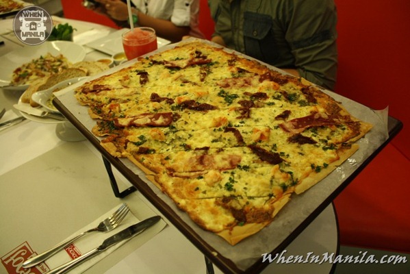 When In Manila italian restaurant focaccia rolled pizza italiano philippines 15