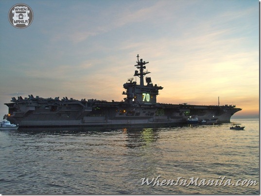 USS Carl Vinson Nuclear Carrier Visits Philippines Manila Mall of Asia MOA visit American Sailor15