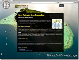 Save Palawan Seas Foundation spsf project 7000 seven thousand when in manila 7