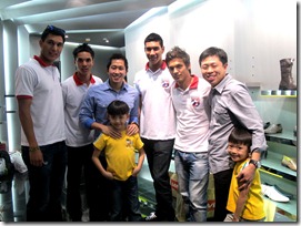 Philippine Football Team or Azkals with Mark Chan and Samuel Chan thumb