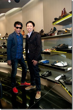 Thinline's Frank Briones and Traffic's Mark Chan