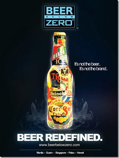 beer zero freezer