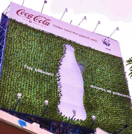 edsa coca cola wwf plant billboard