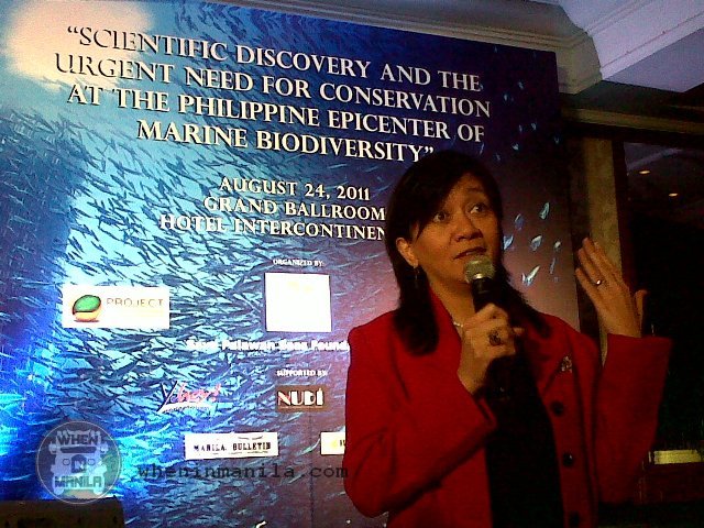 Dr Theresa Mundita Lim  Assistant Director DENR-PAWB Scientific Discovery and the Urgent Need for Conservation at the Epicenter of Marine Biodiversity