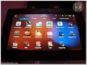 When In Manila Globe Blackberry Playbook Launch Philippines RIM tablet pc blackberry 12