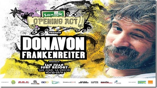 Donavon Frankenreiter LIVE Acoustic in Manila Philippines at Mellow 947 Radio San Juan Surf Resort