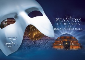 The Phantom of the Opera at the Royal Albert Hall Logo