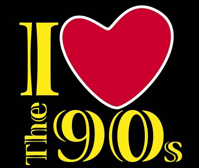 i love the 90s logo