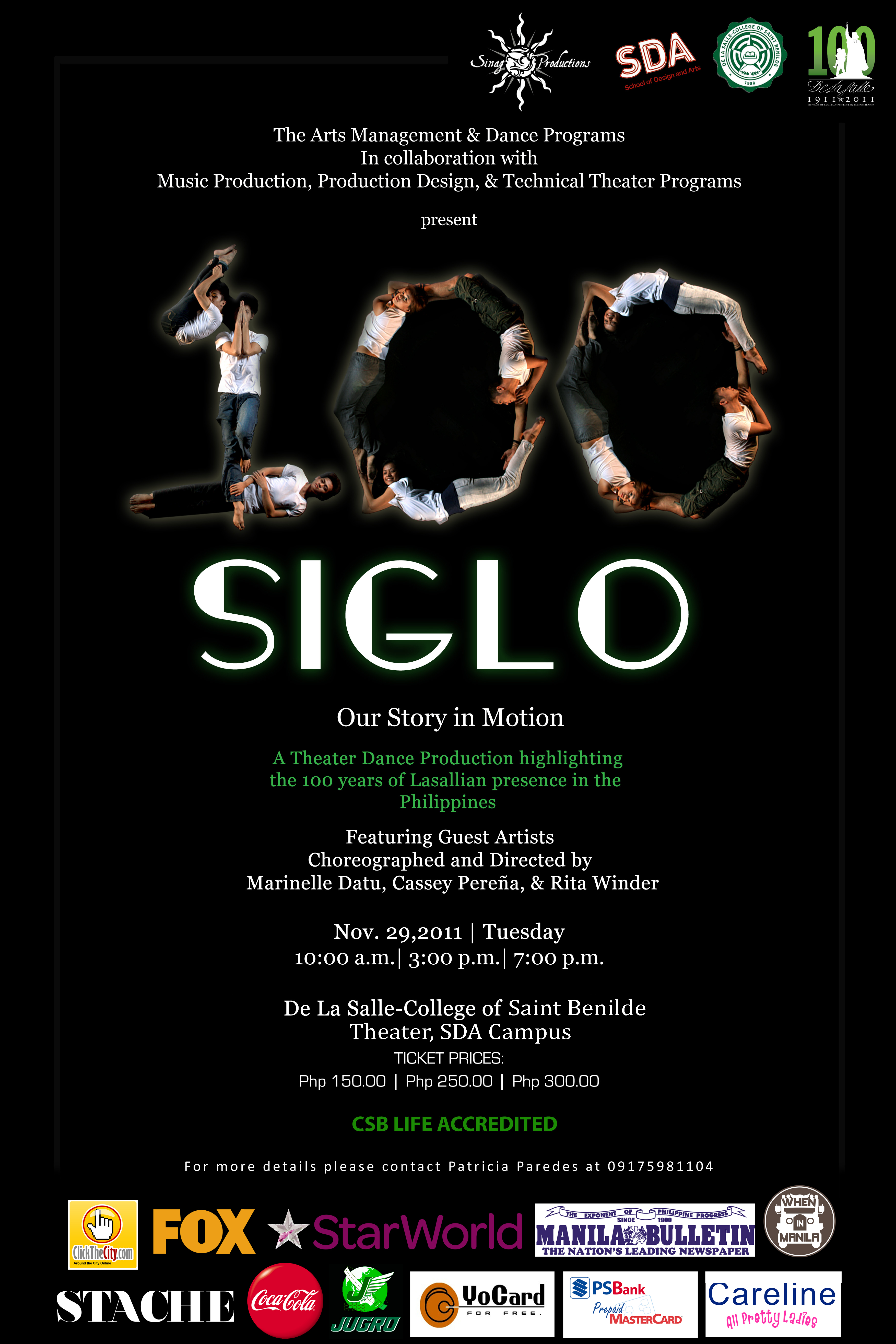 SIGLO POSTER