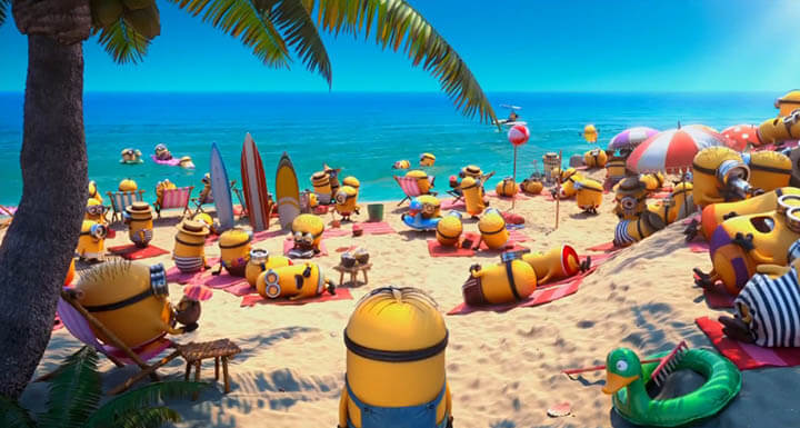 Beach Scene