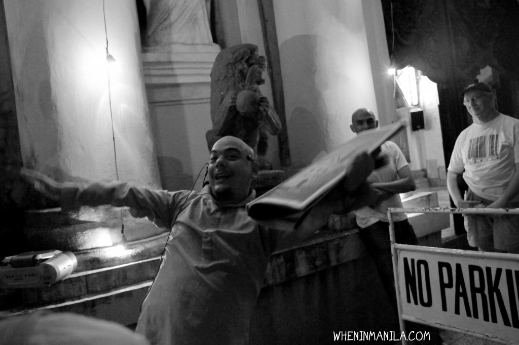 when in manila carlos celdran tour guide intramuros history harveen kaur augustine church