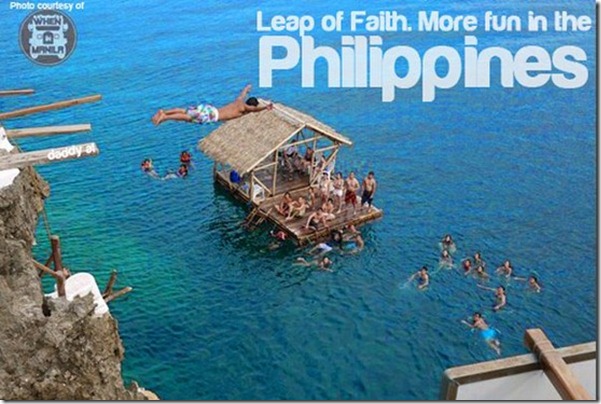 Cliff Diving More Fun in the Philippines