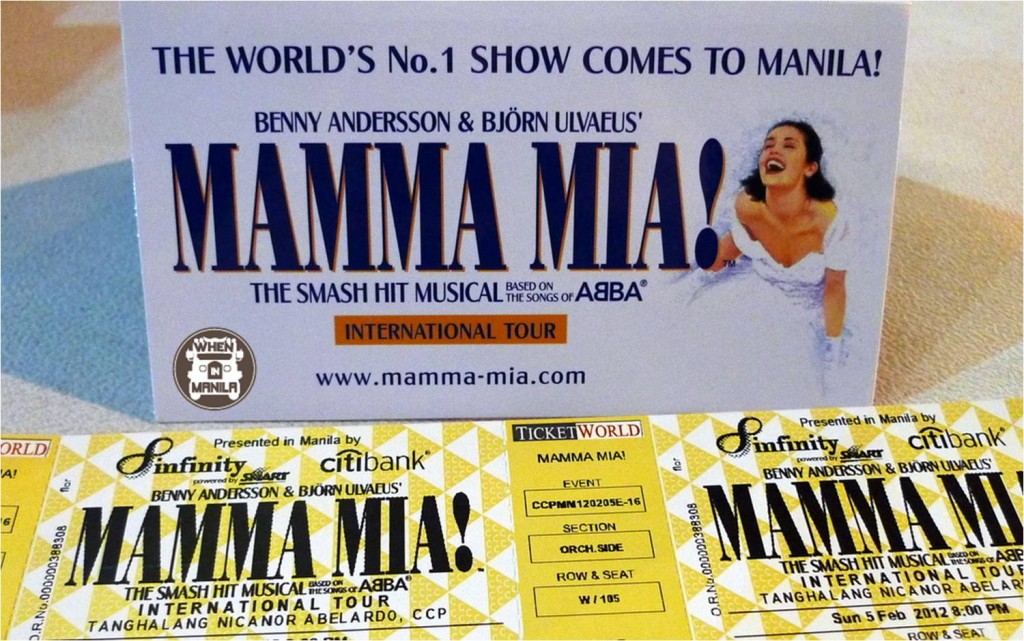 mamma mia broadway musical philippines 2012 CCP songs of abba when in manila 3