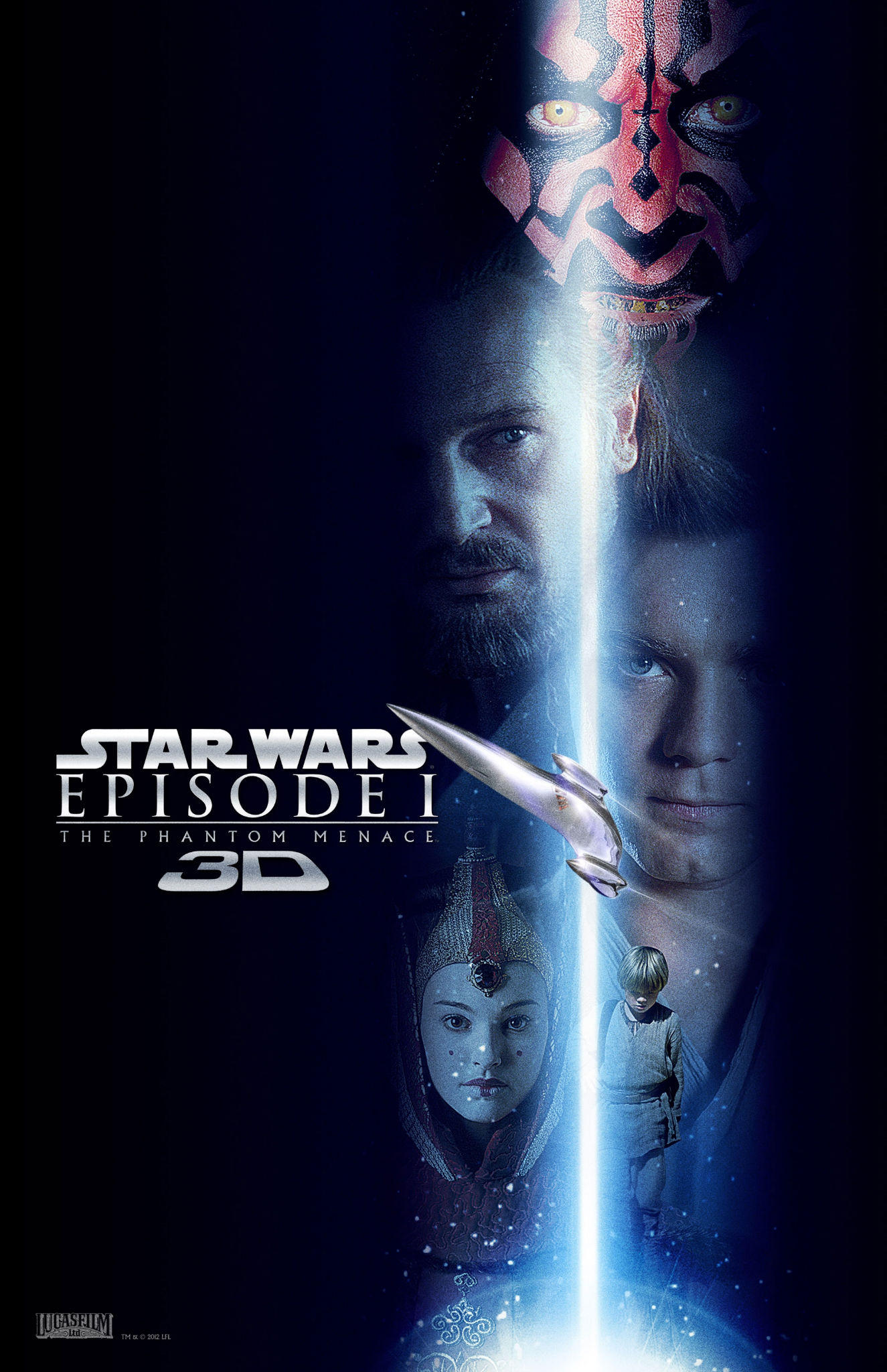 star wars episode i the phantom menace poster 2