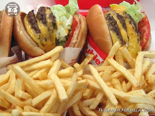 In n Out Manila Best Burgers in and out burger Philippines animal style fries double cheeseburge2