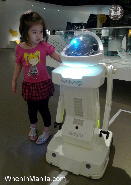 mimo robot mind museum when in manila