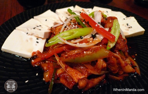 tofu kimchi ginzadon korean restaurant when in manila