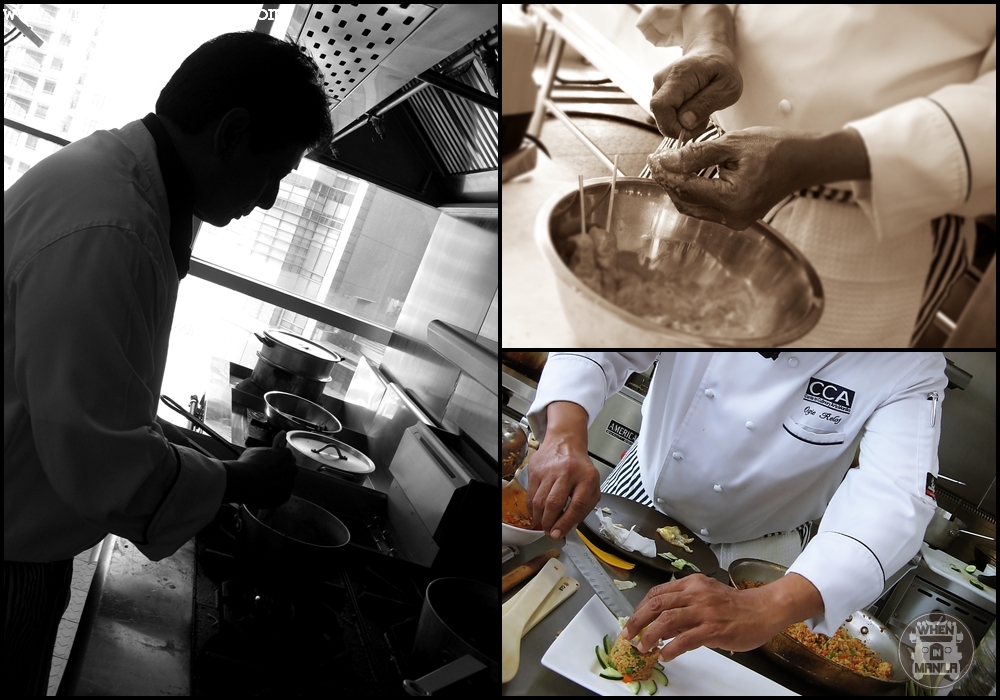 Chef Ogie at Work Chef Ogie at Work