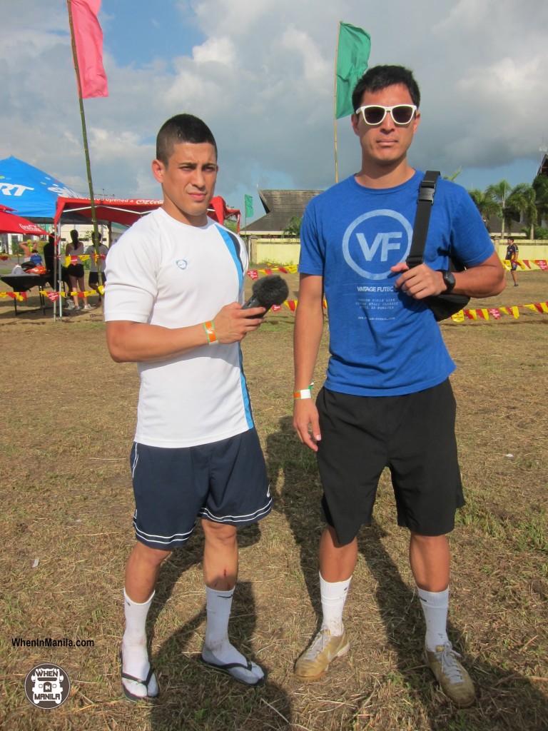 Jonah Romero from Kaya FC & Nate Burkey of the Azkals IMG 65401