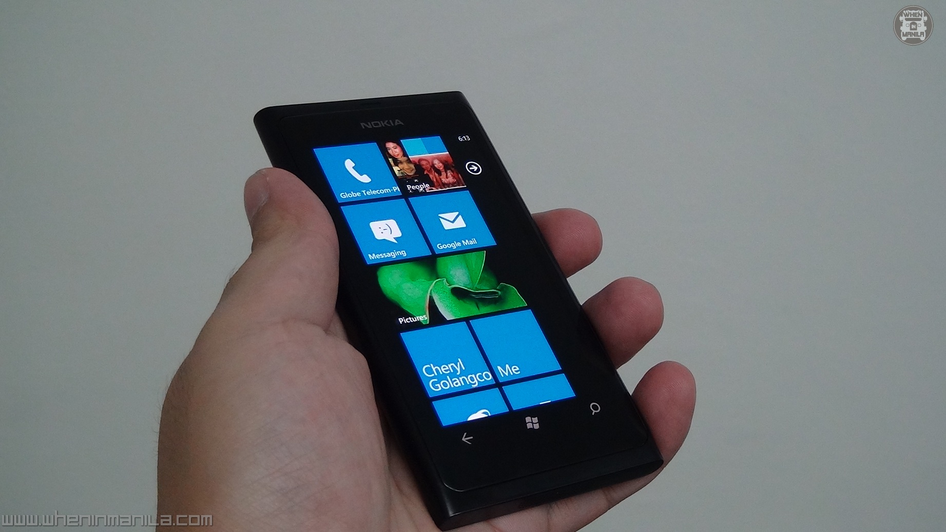 NOKIA LUMIA 800 HANDS ON 01 Lumia 800 live tiles