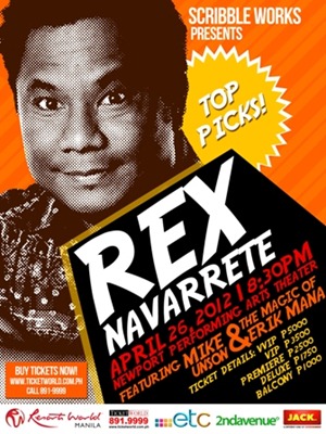 Rex Navarete Top Picks WhenInManila