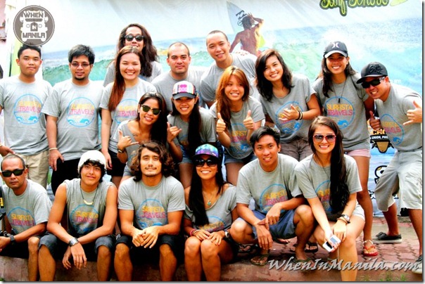 Surfista Travels Participants March 2012 w Luke Landrigan of San Juan Surf School
