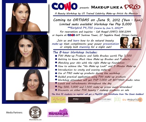 MakeupWorkshop Flyer