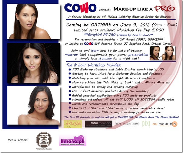 MakeupWorkshop Flyer 