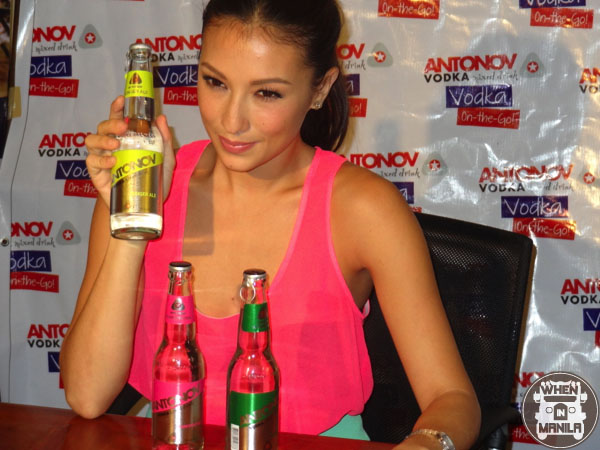 Solenn Heussaff With New Antonov Mixed Drinks
