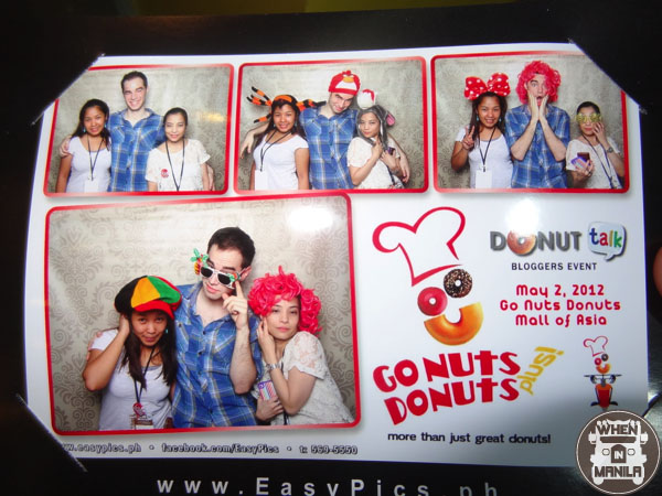 The Go Nuts Donuts Photobooth