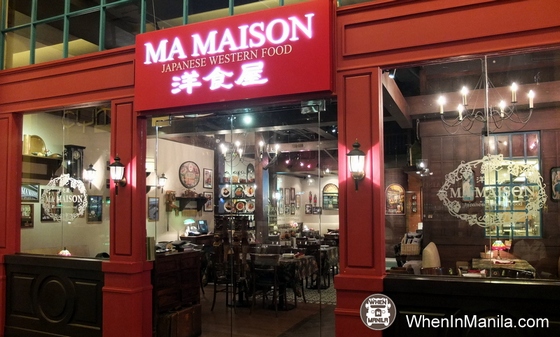 ma maison restaurant when in manila 21