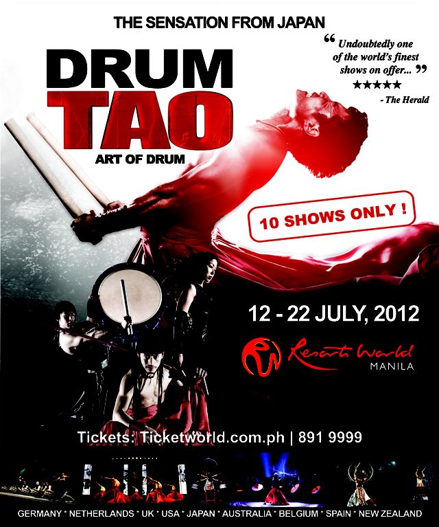 DrumTao RWM poster