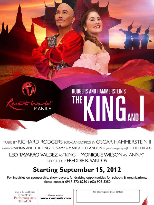 FA King and I poster
