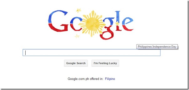 Google Doodle Philippine Independence Day